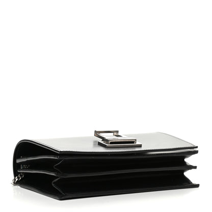 Saint Laurent Calfskin Metropolis Chain Shoulder Bag Black 7 of 9