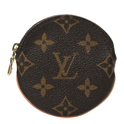 Louis Vuitton Monogram Round Coin Purse 1 of 6