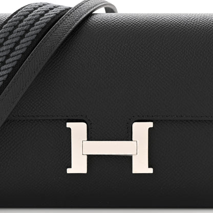 Hermes Epsom Cavale Constance Long Wallet To Go Black Multicolor 7 of 10