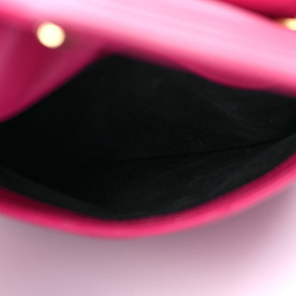 Saint Laurent Lambskin Quilted Double Flap Bag Pink 6 of 13