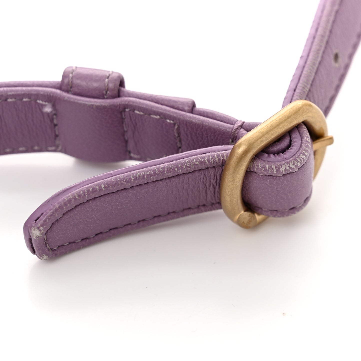 Jersey Quilted Chanel 19 Waist Bag Purple