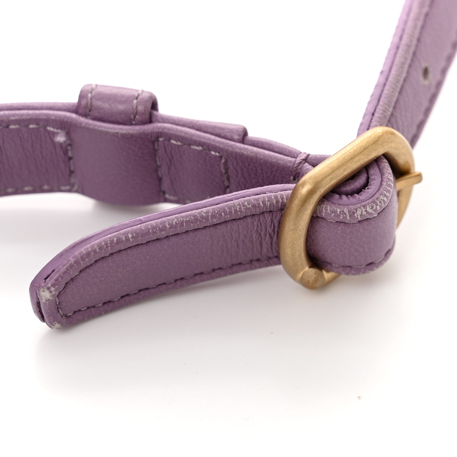Chanel Jersey Quilted Chanel 19 Waist Bag Purple 13 of 13