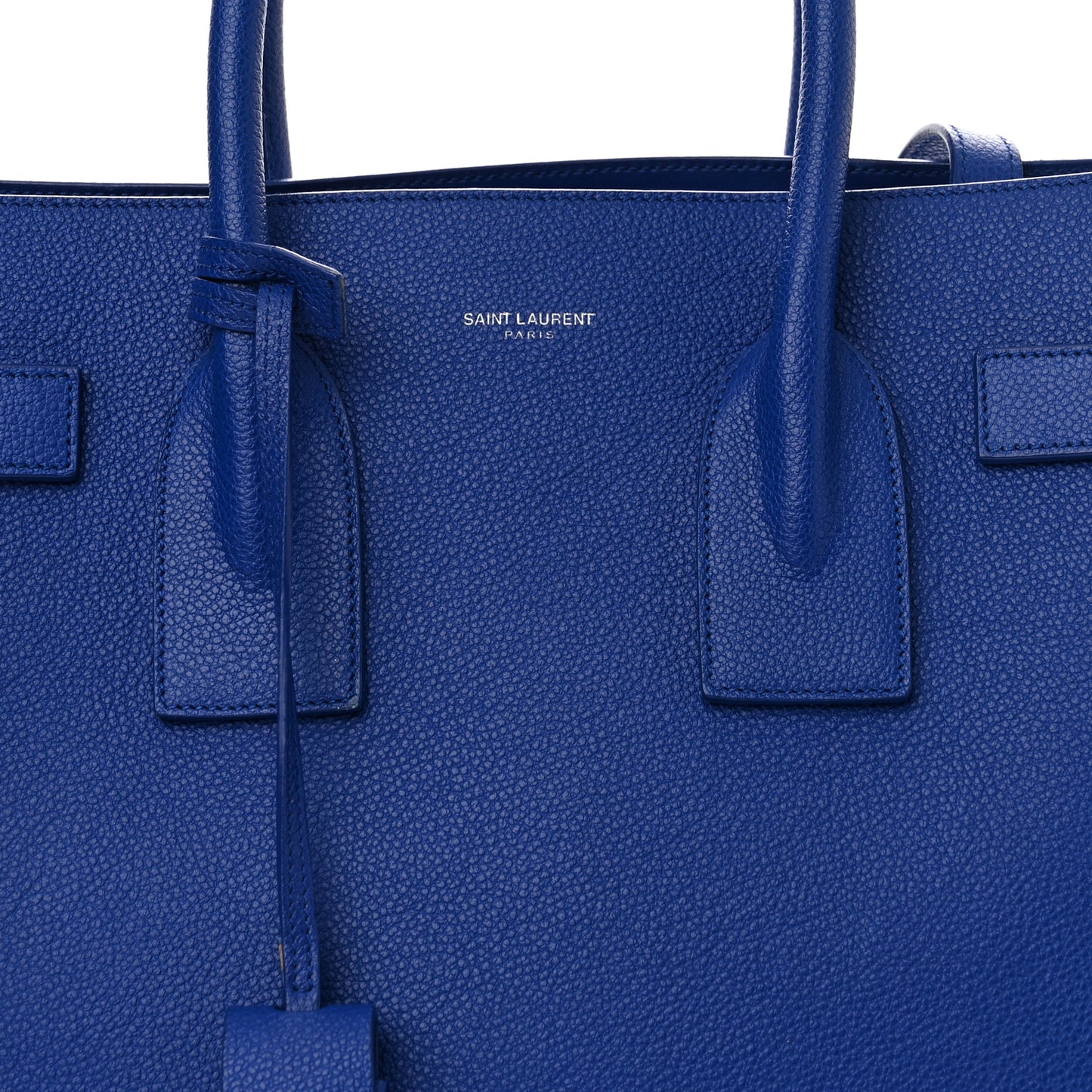 Grained Calfskin Small Sac De Jour Outremer