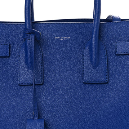 Saint Laurent Grained Calfskin Small Sac De Jour Outremer 7 of 12