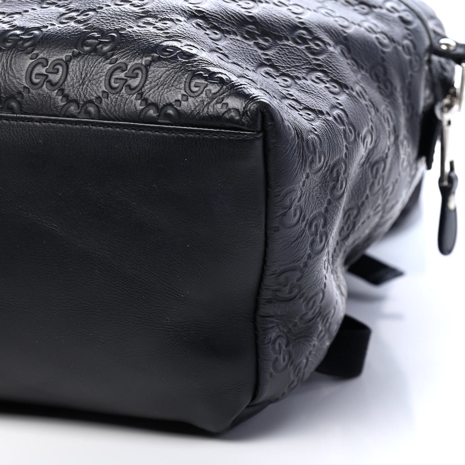 Gucci Guccissima Classic Backpack Black 8 of 8