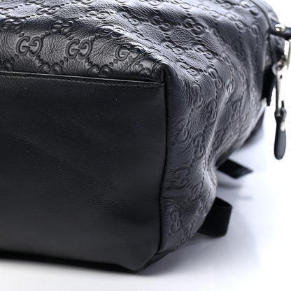 Gucci Guccissima Classic Backpack Black 8 of 8