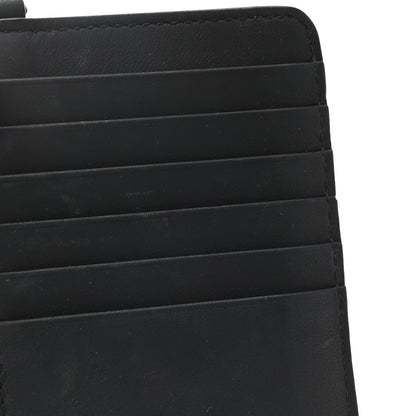 Christian Dior Ultra Matte Lambskin Cannage Small Lady Dior Zip Card Holder Black 11 of 13