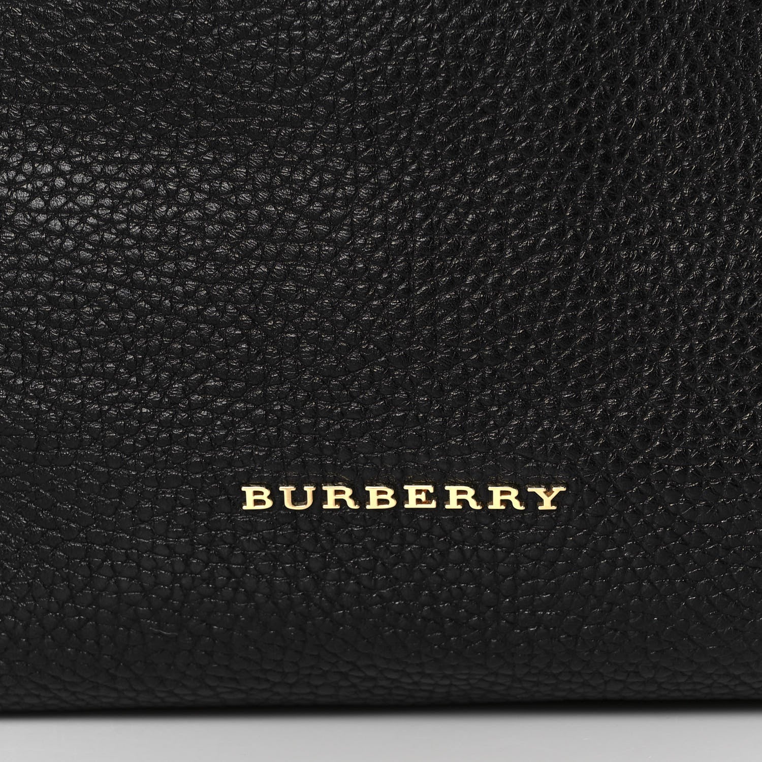 Burberry London Grainy Calfskin Medium Baynard Tote Black 9 of 14