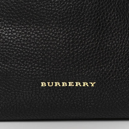 Burberry London Grainy Calfskin Medium Baynard Tote Black 9 of 14