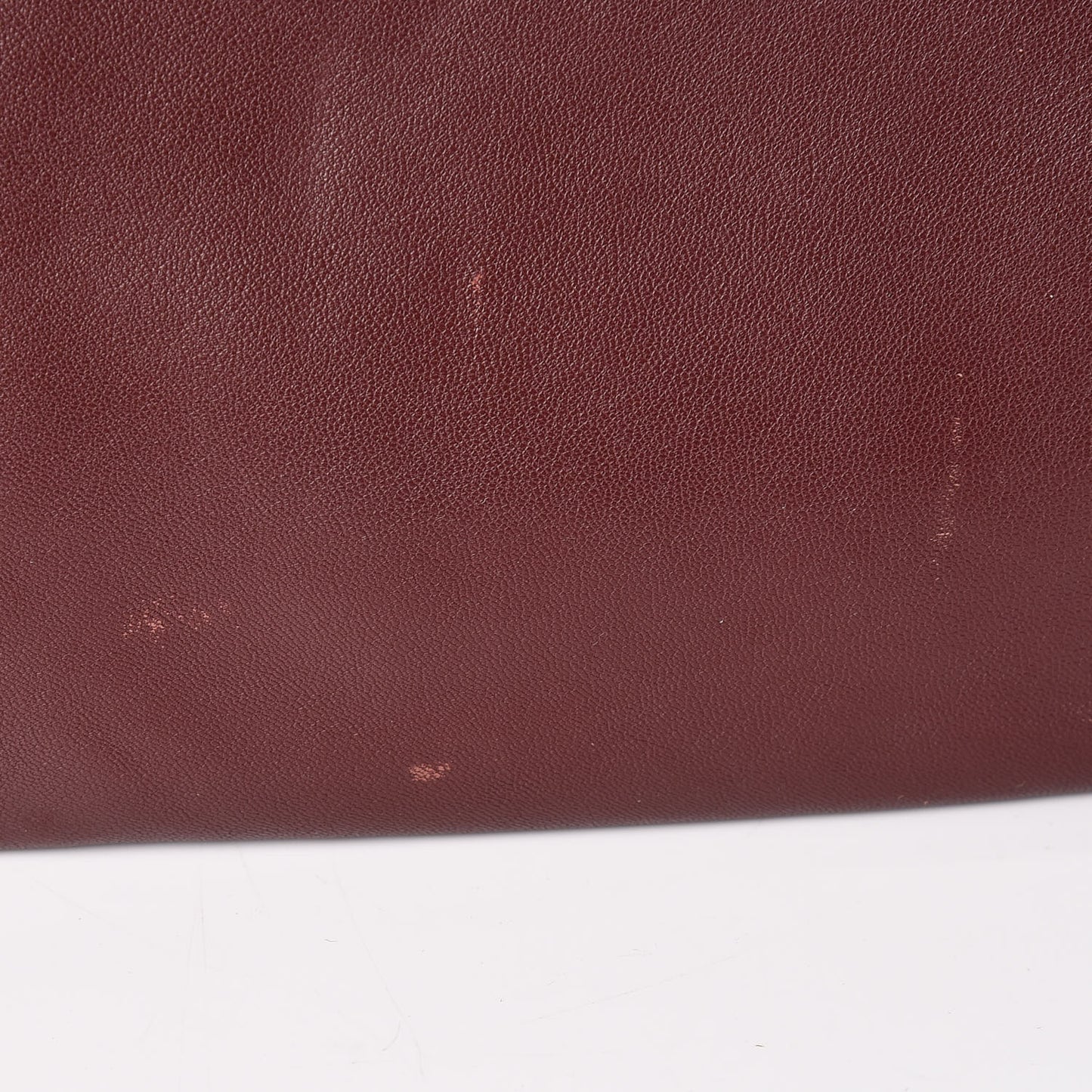 Lambskin Large Trio Crossbody Bag Burgundy