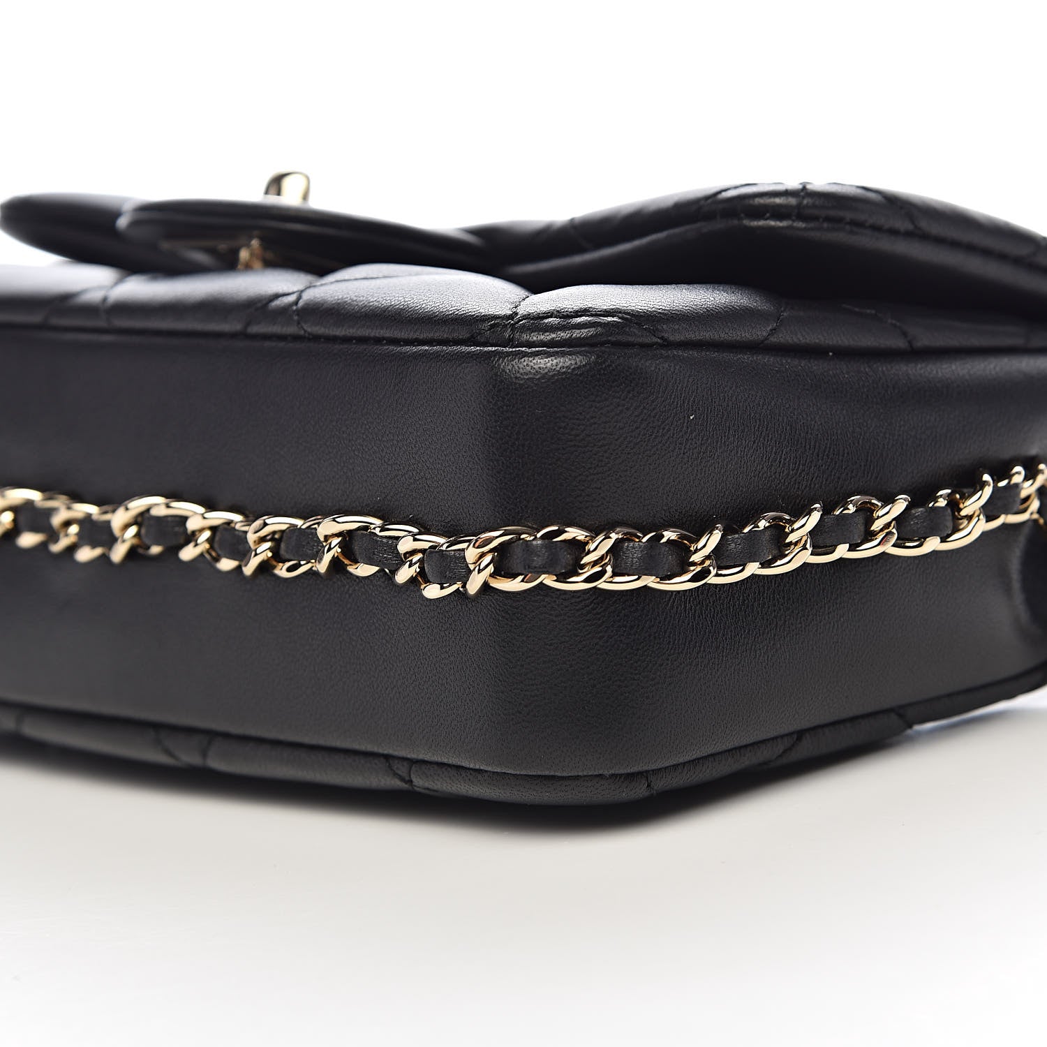 Chanel Lambskin Quilted Mini My Precious Flap Black 9 of 11