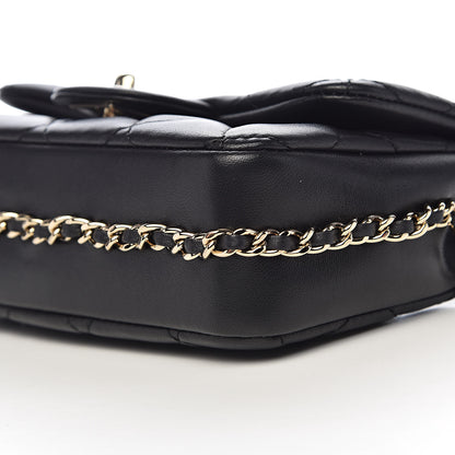 Chanel Lambskin Quilted Mini My Precious Flap Black 9 of 11