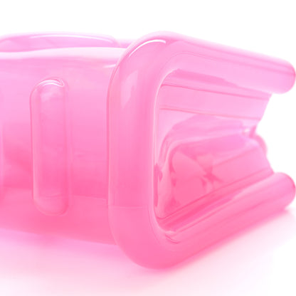 Telfar x MELISSA Jelly Small Shopping Bag Clear Pink 9 of 9