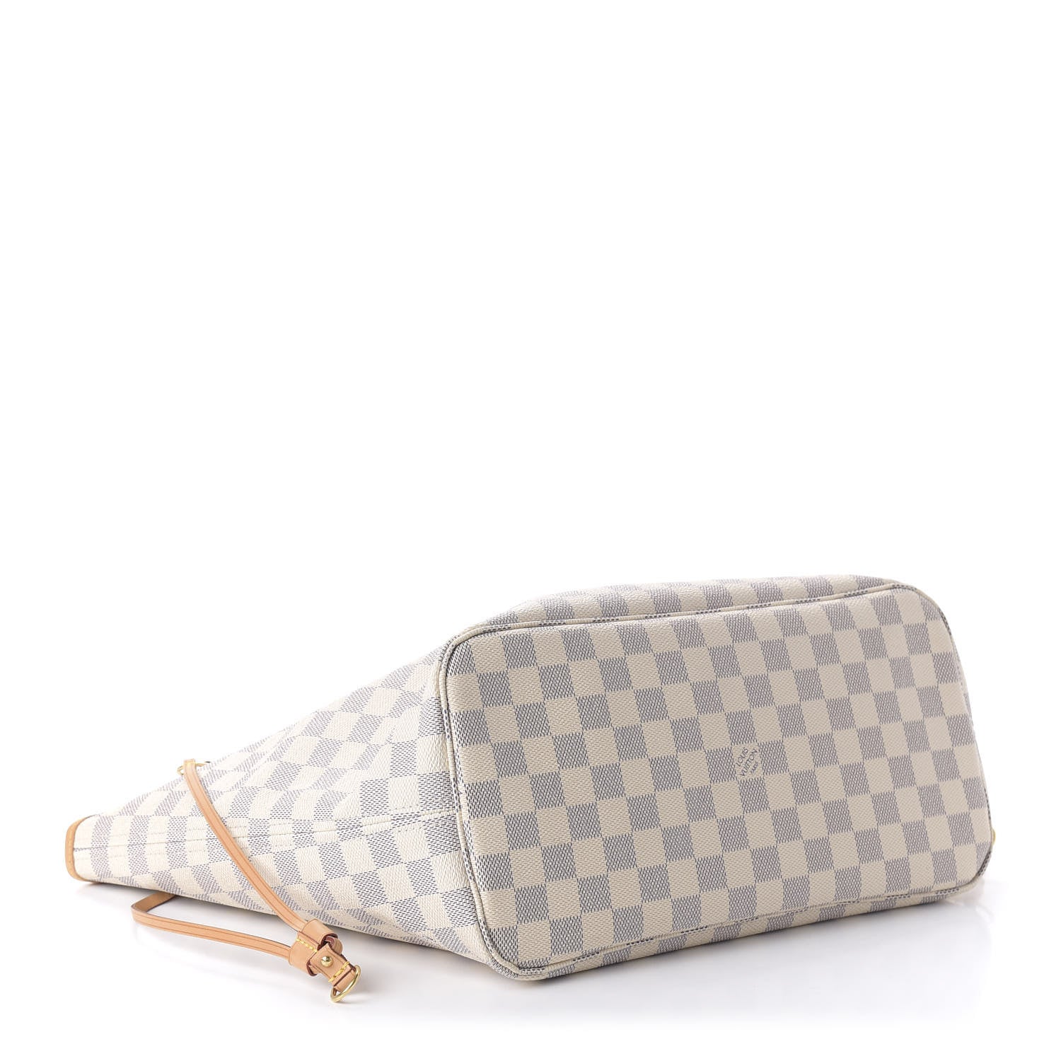 Louis Vuitton Damier Azur Neo Neverfull MM Rose Ballerine 4 of 10