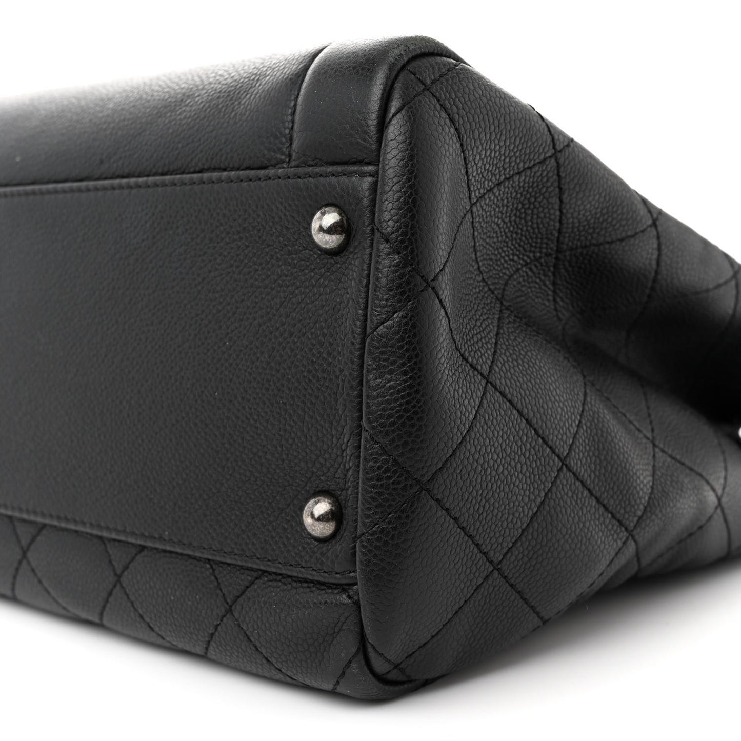 Caviar Shopping Tote Black