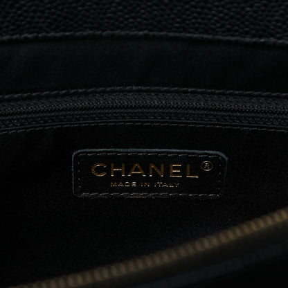 Chanel Caviar Quilted XL Grand Shopping Tote GST Black 6 of 11