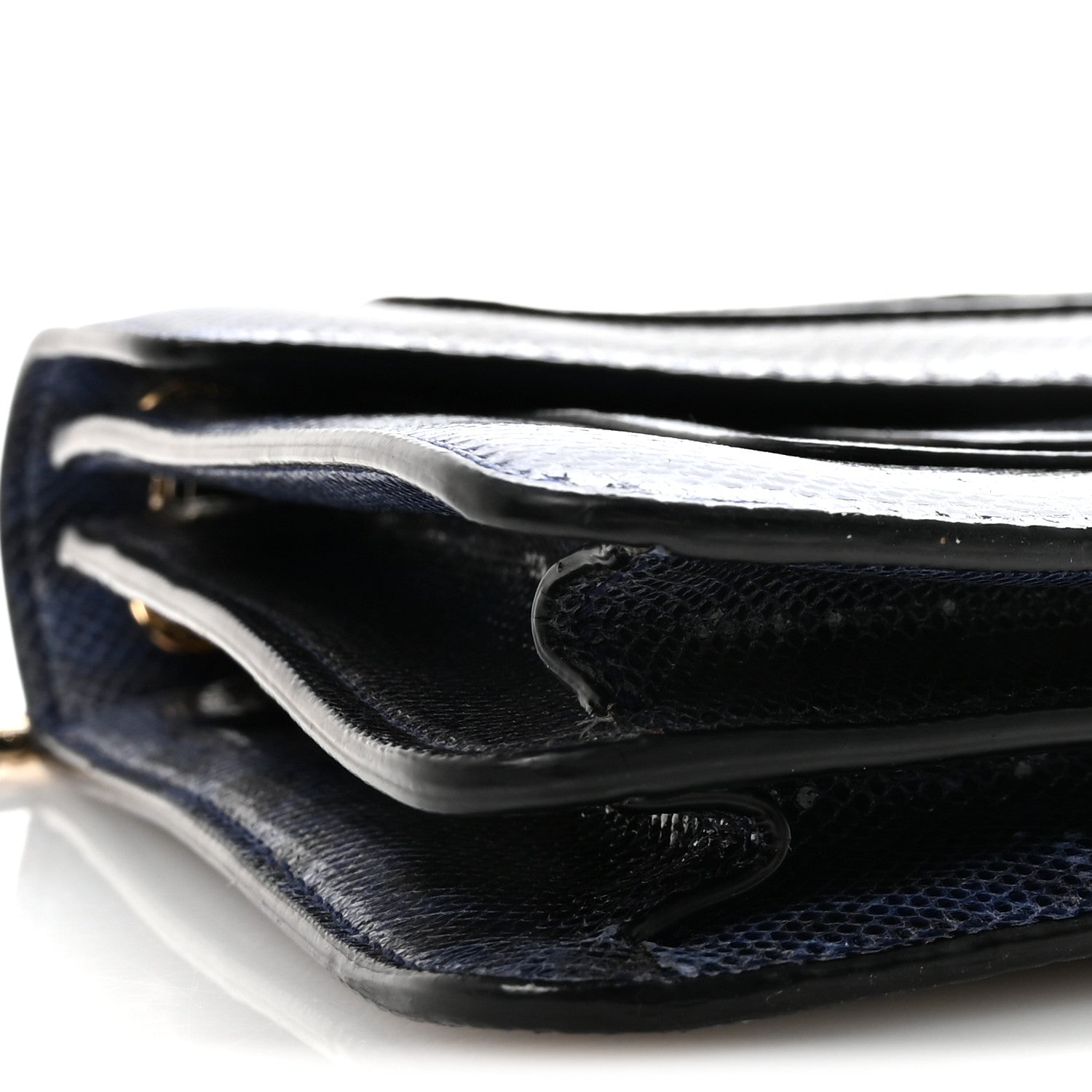 Bulgari Karung Serpenti Forever Crossbody Dark Blue 8 of 9