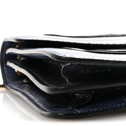 Bulgari Karung Serpenti Forever Crossbody Dark Blue 8 of 9