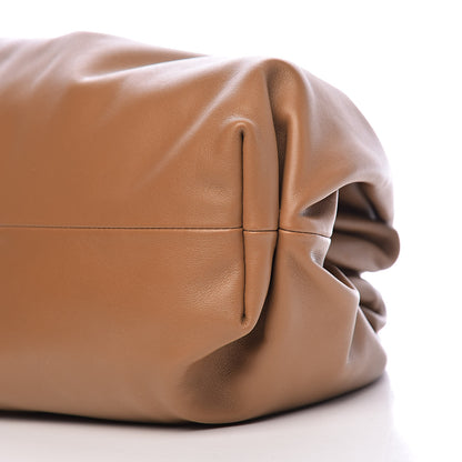 Bottega Veneta Smooth Butter Calf The Pouch Oversized Clutch Cammello 10 of 10