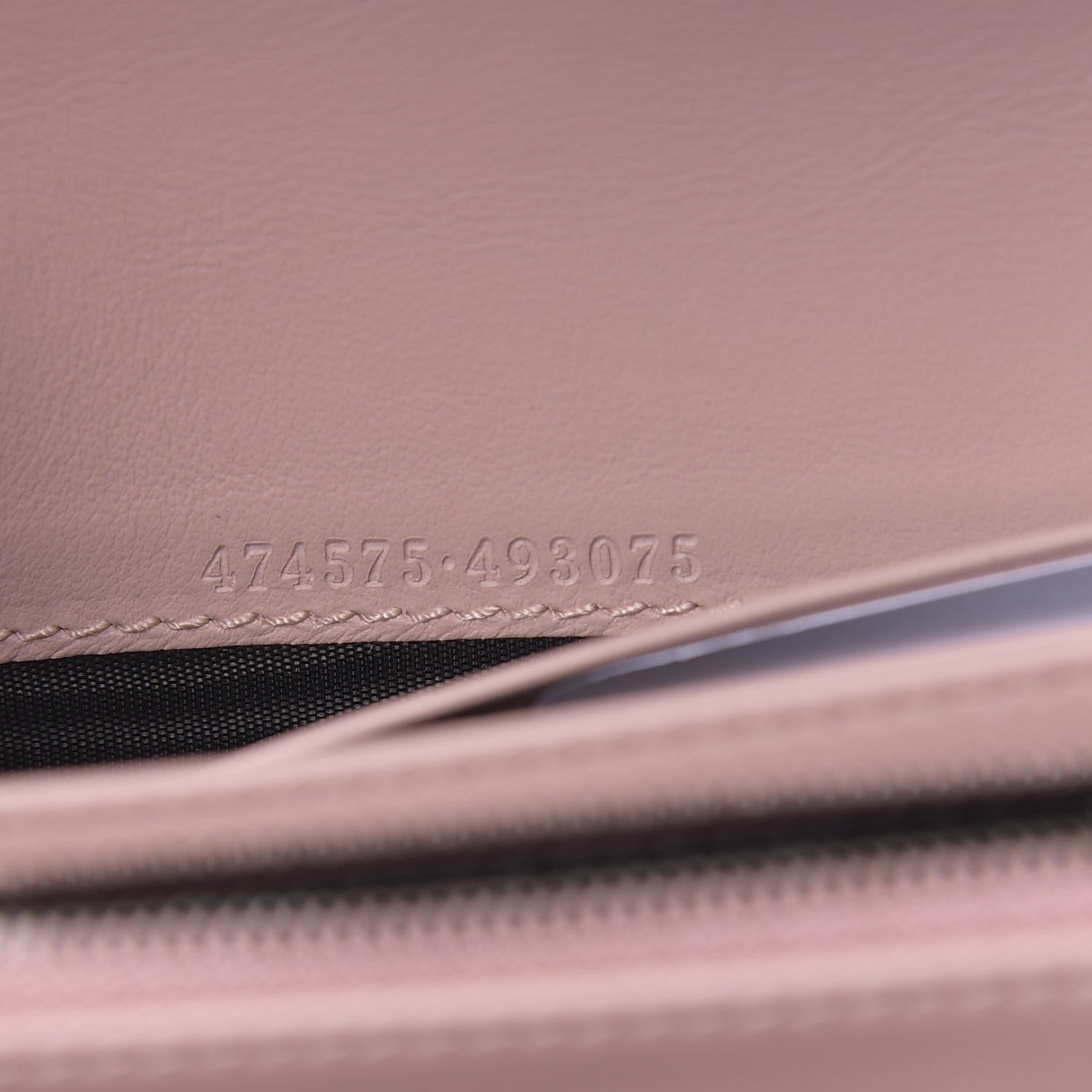 Gucci Calfskin Matelasse GG Marmont Chain Wallet Perfect Pink 6 of 10