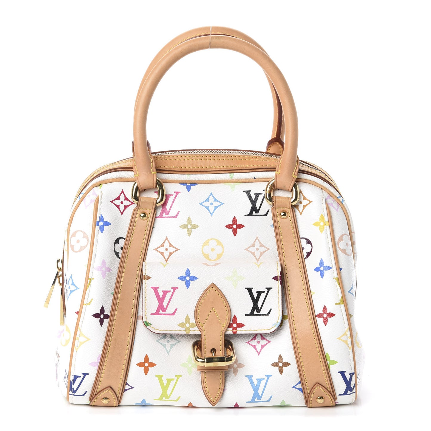 Monogram Multicolor Priscilla White