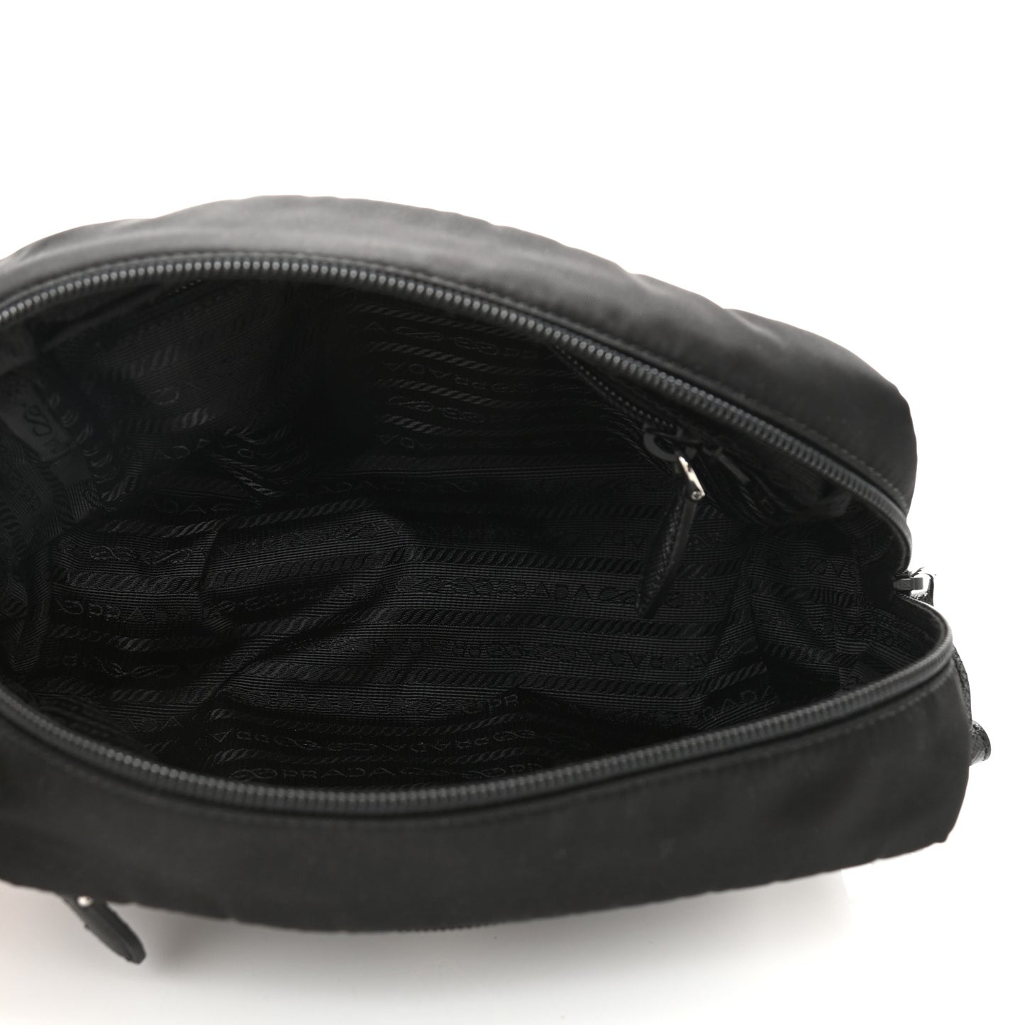 Tessuto Nylon Clutch Wristlet Black