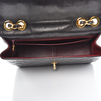 Chanel Lambskin Quilted Jumbo Single Flap Black 5 of 15