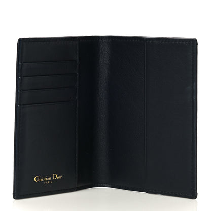 Christian Dior Oblique 30 Montaigne Passport Holder Blue 5 of 11