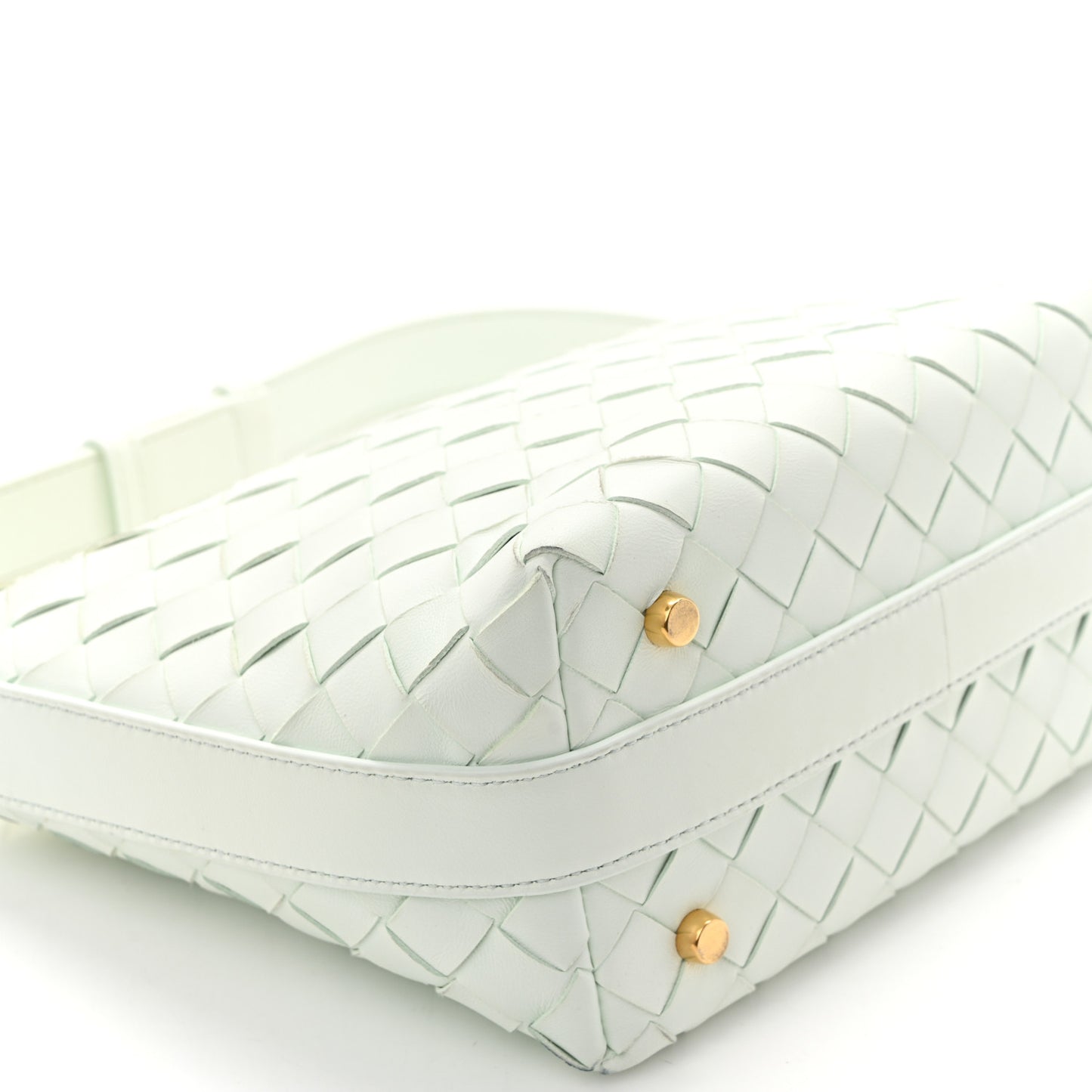 Calfskin Nappa Intrecciato Mini Wallace Glacier Muse