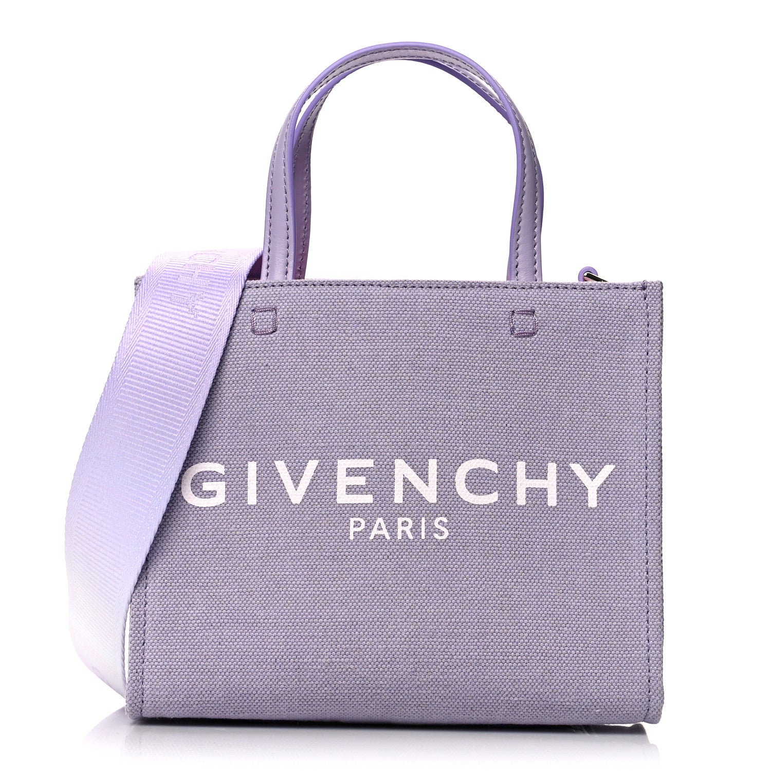 Givenchy Canvas Mini Bond Shopper Tote Mauve 1 of 9