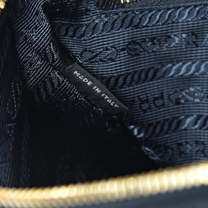 Prada Tessuto Nylon Pochette Bag Black 6 of 10