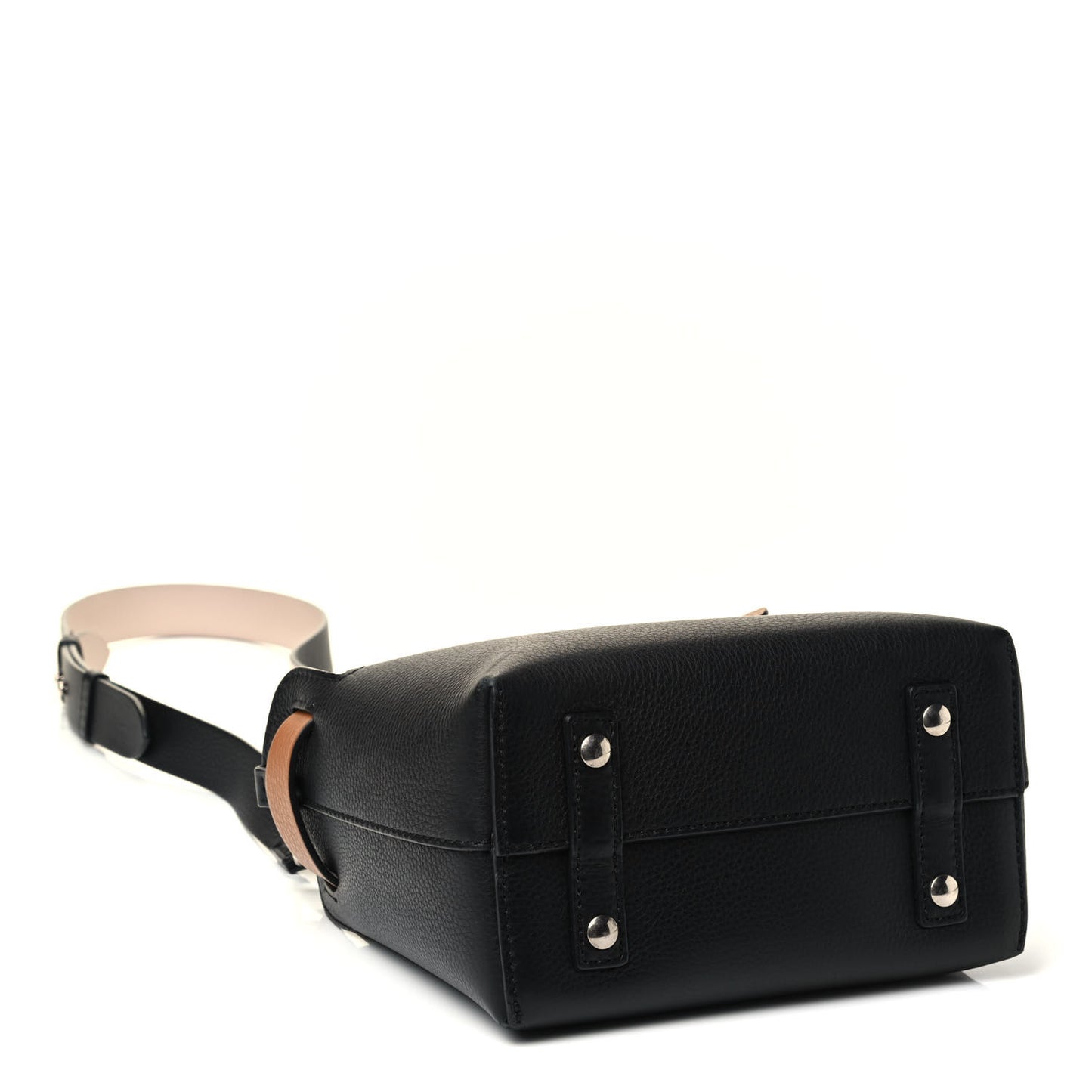 Soft Grain Calfskin Baby Belt Bag Black