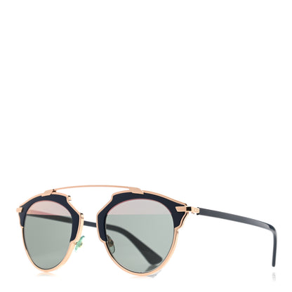 Christian Dior Mirrored So Real Sunglasses Blue 1 of 8