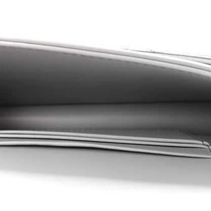 Christian Dior Metallic Lambskin Cannage Mini My Dior Top Handle Clutch Silver 5 of 10