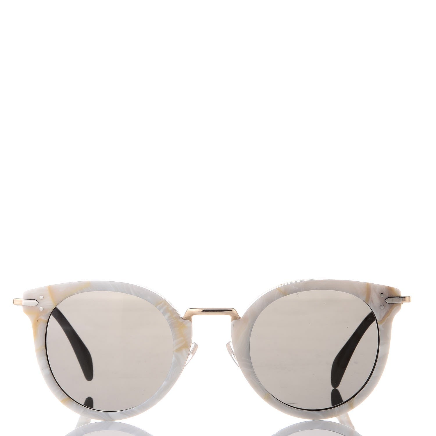 Celine Acetate Lea Sunglasses CL41373/S White 2 of 7