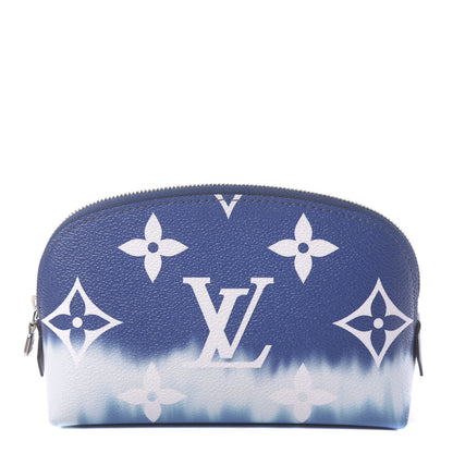 Louis Vuitton Monogram Giant Escale Cosmetic Pouch Blue 1 of 6