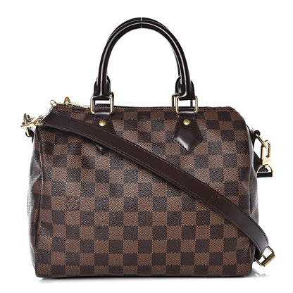 Louis Vuitton Damier Ebene Speedy Bandouliere 25 1 of 8
