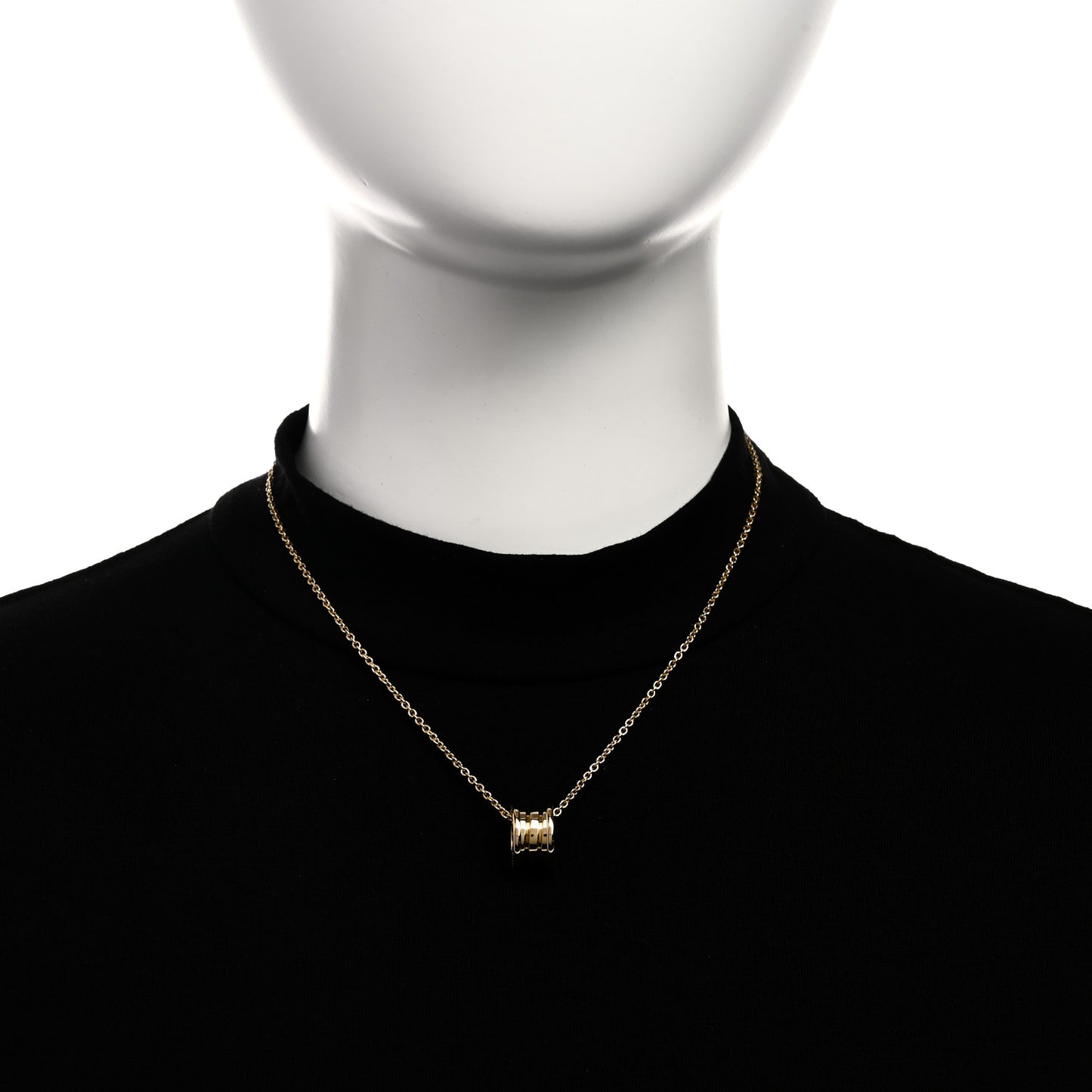 18K Yellow Gold B.Zero1 Pendant Necklace