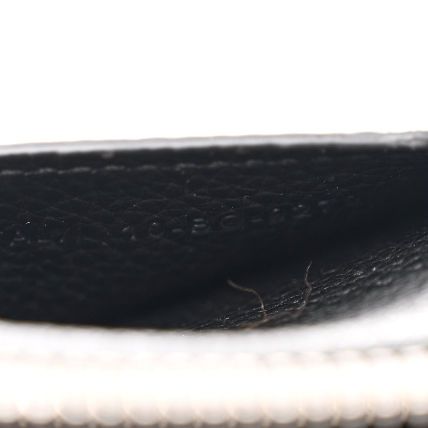 Grained Calfskin Double Zip Crossbody Black