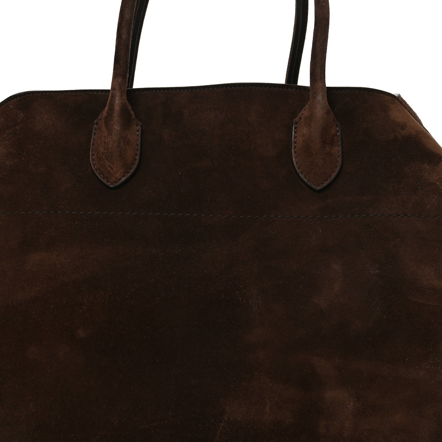 The Row Suede Soft Margaux 15 Mocha 7 of 9