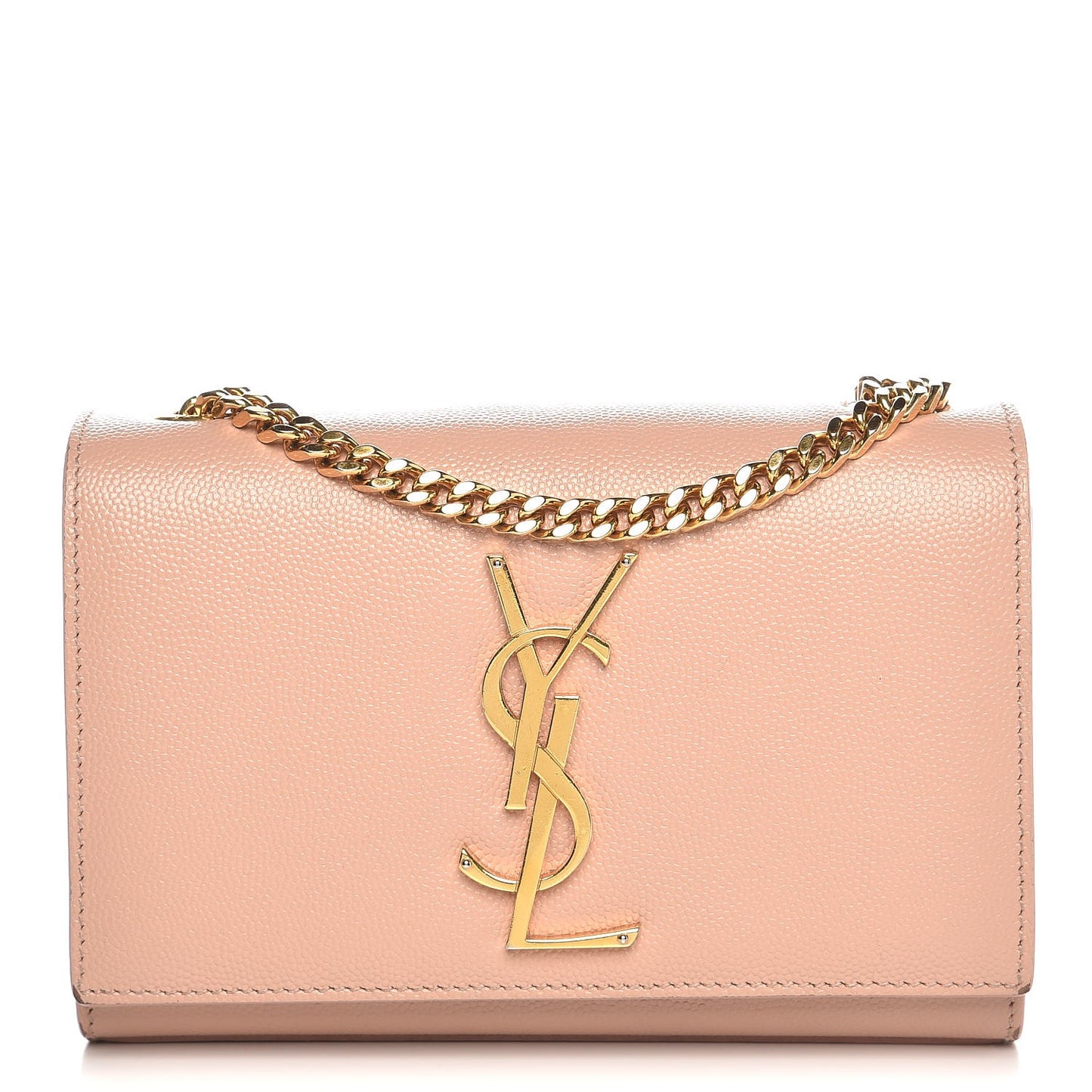 Grain De Poudre Small Monogram Kate Satchel Pale Blush