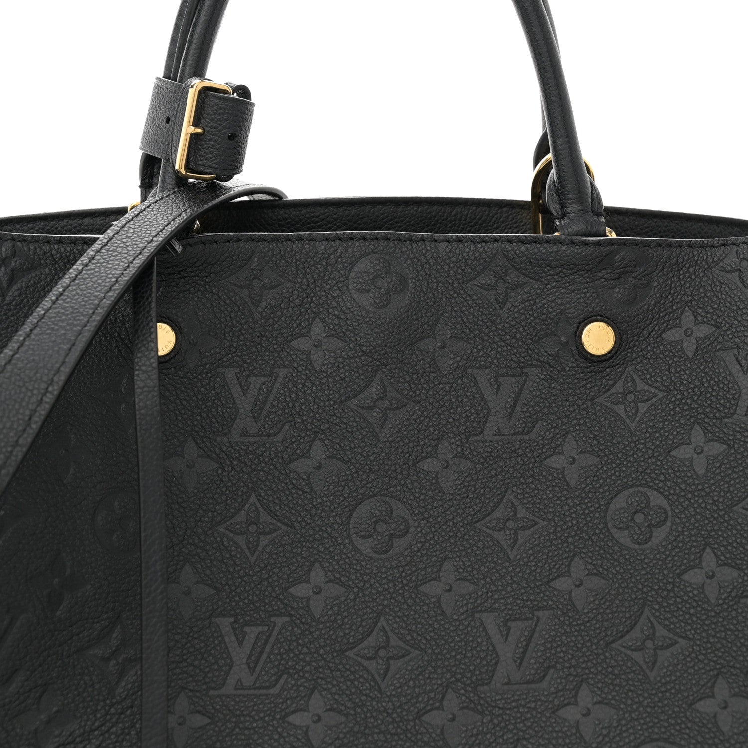 Louis Vuitton Empreinte Montaigne GM Black 9 of 11