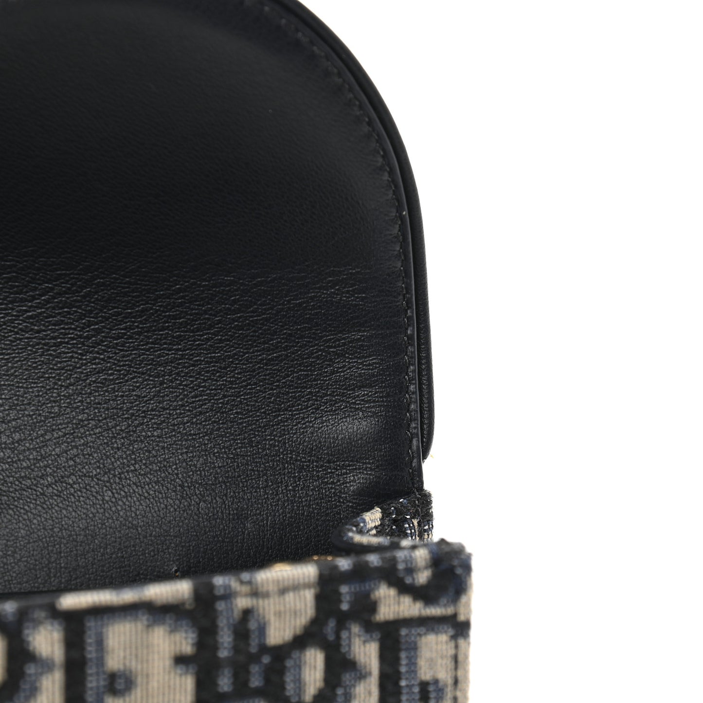 Oblique Saddle Belt Bag Blue