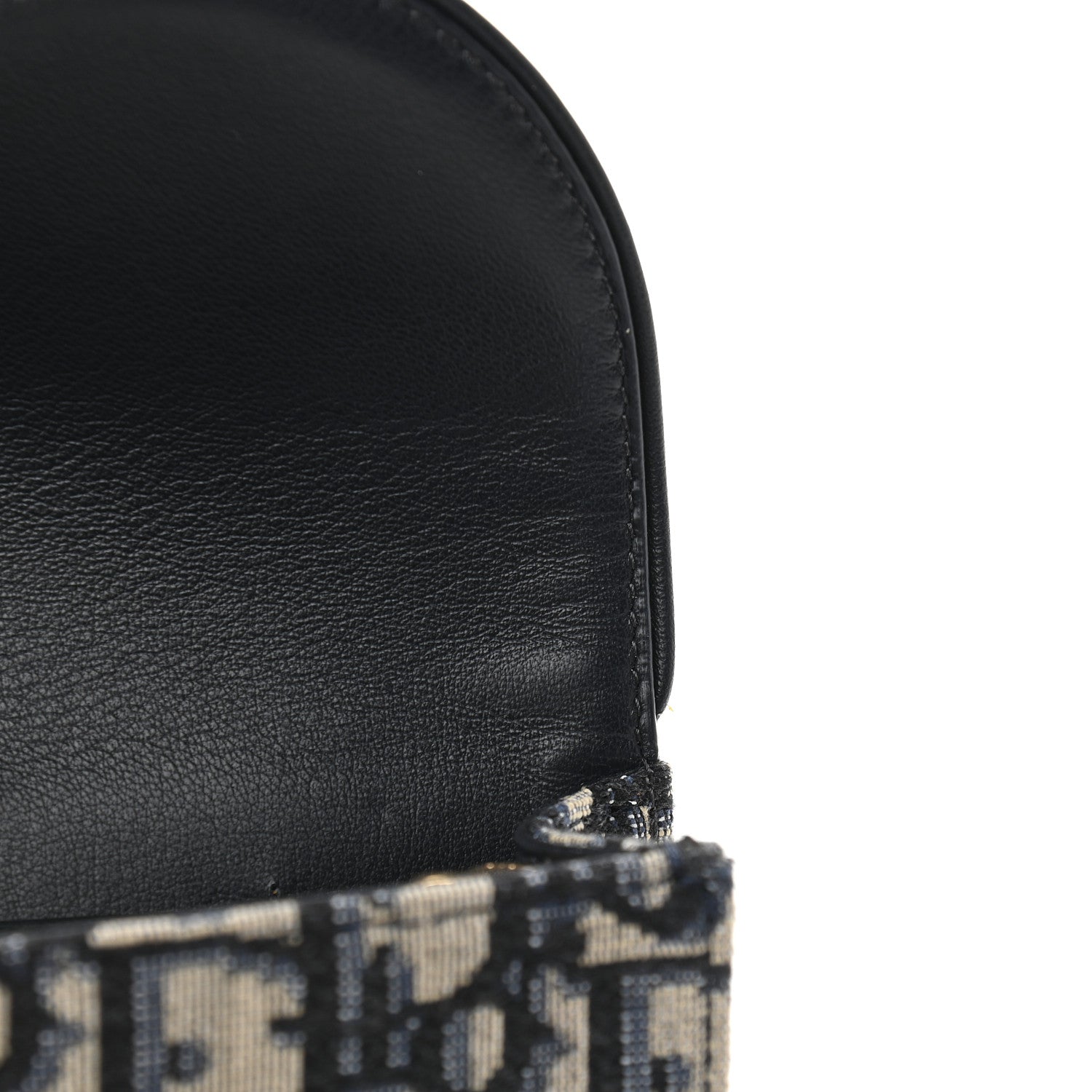 Christian Dior Oblique Saddle Belt Bag Blue 8 of 8