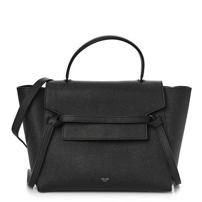 Celine Grained Calfskin Mini Belt Bag Black 1 of 8