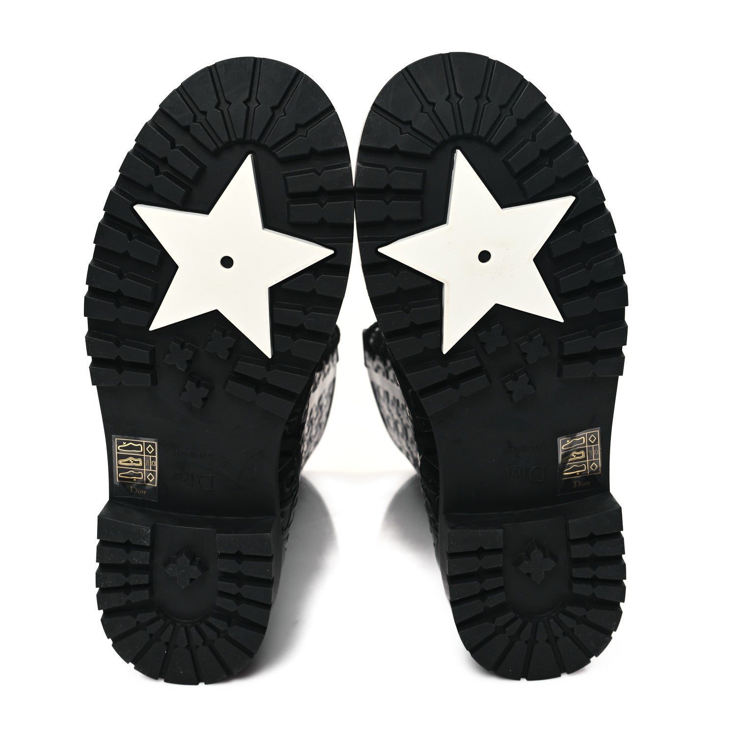 Christian Dior Oblique Rubber Diorcamp Boots 38 Black 5 of 8