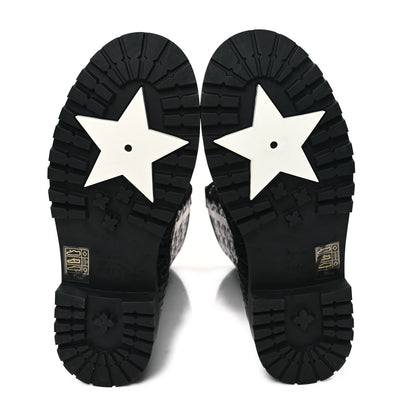 Christian Dior Oblique Rubber Diorcamp Boots 38 Black 5 of 8