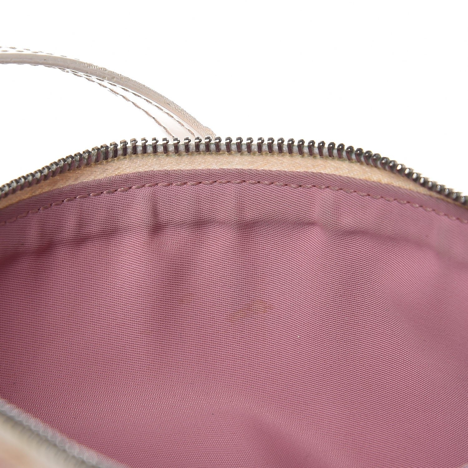 Christian Dior Monogram Mini Saddle Pochette Pink 9 of 14