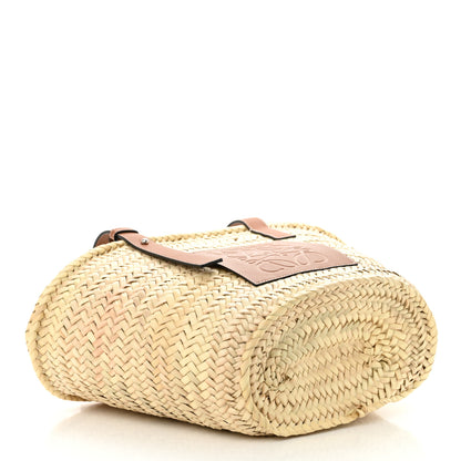 Loewe Raffia Medium Basket Tote Bag Natural Tan 4 of 10
