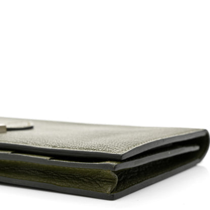 Hermes Chevre Mysore Bearn Gusset Wallet Canopee 11 of 11